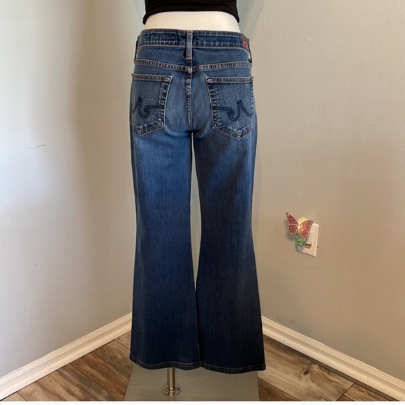 AG Jessie  curvy bootcut blue jean size 29 - Picture 2 of 16